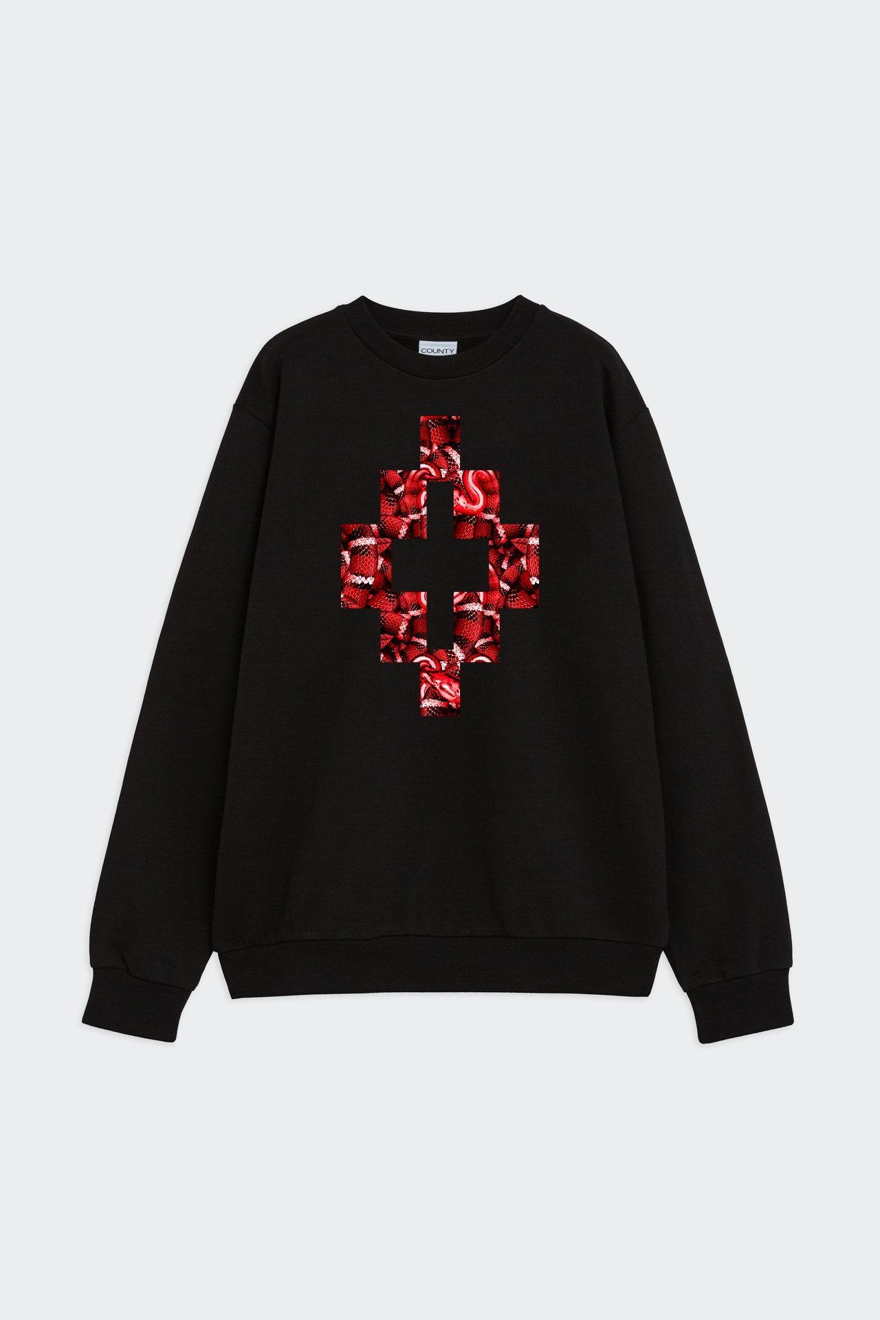 Felpa Girocollo con Stampa Logo