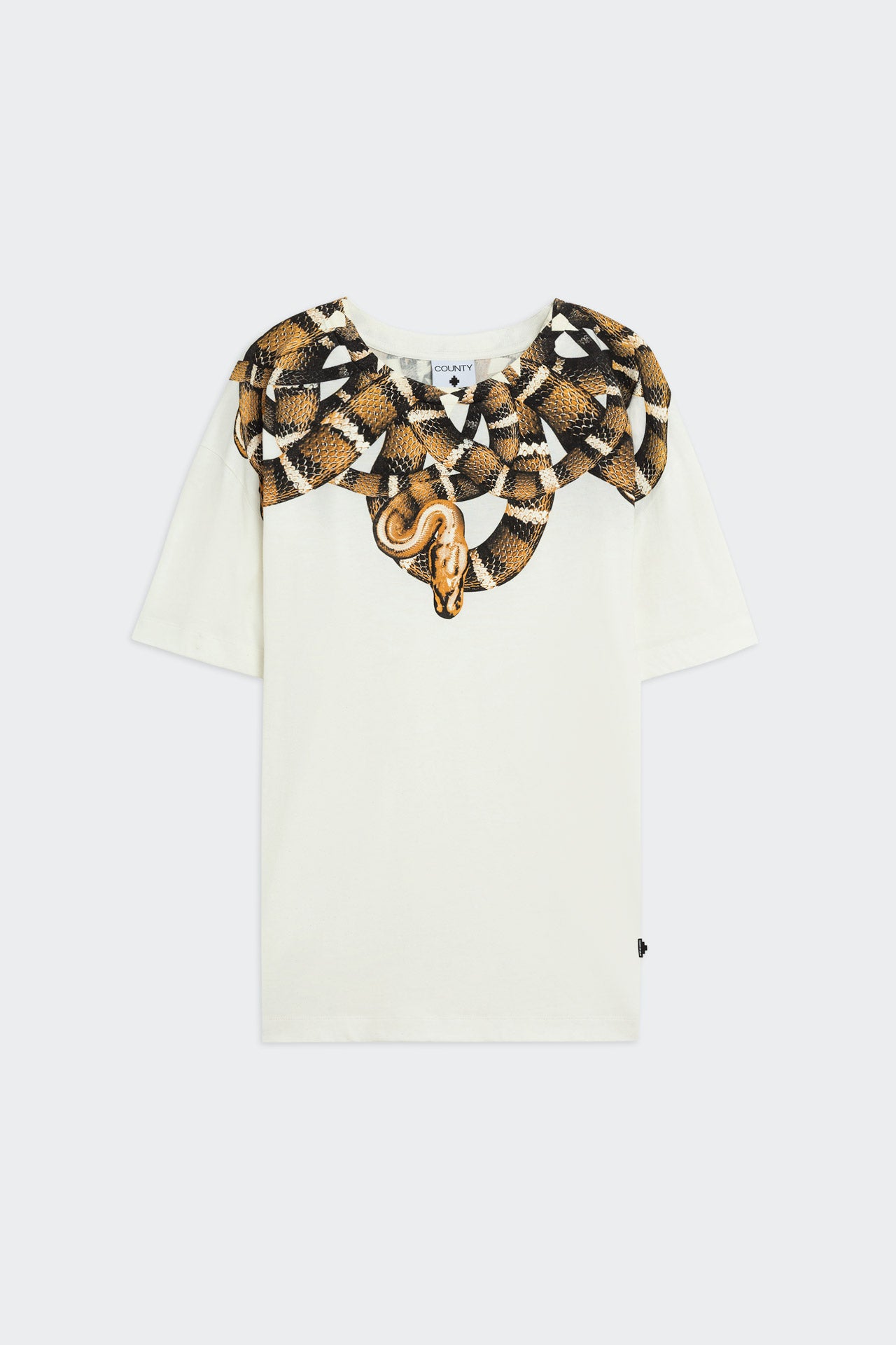 T-Shirt Con Stampa Serpenti