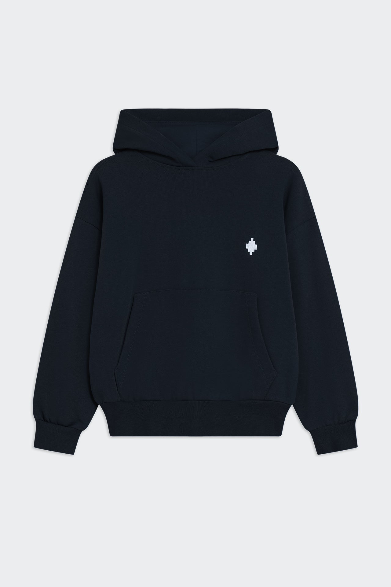 Felpa Cappuccio Con Ricamo Logo