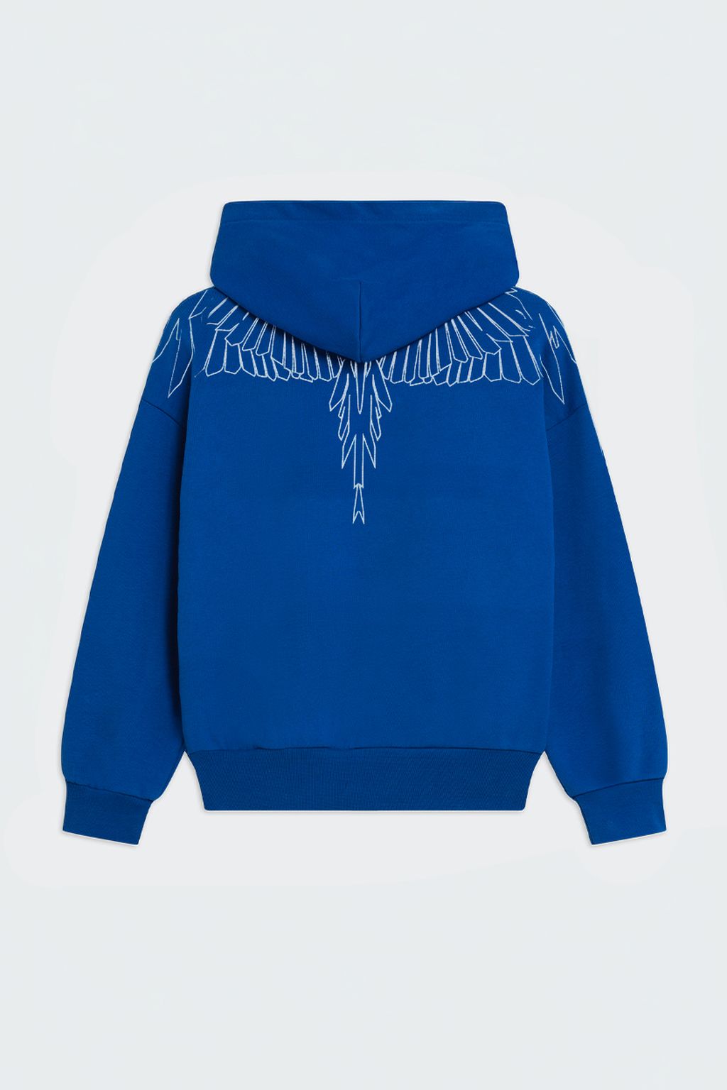 Felpa Con Stampa Aquila Geometrica