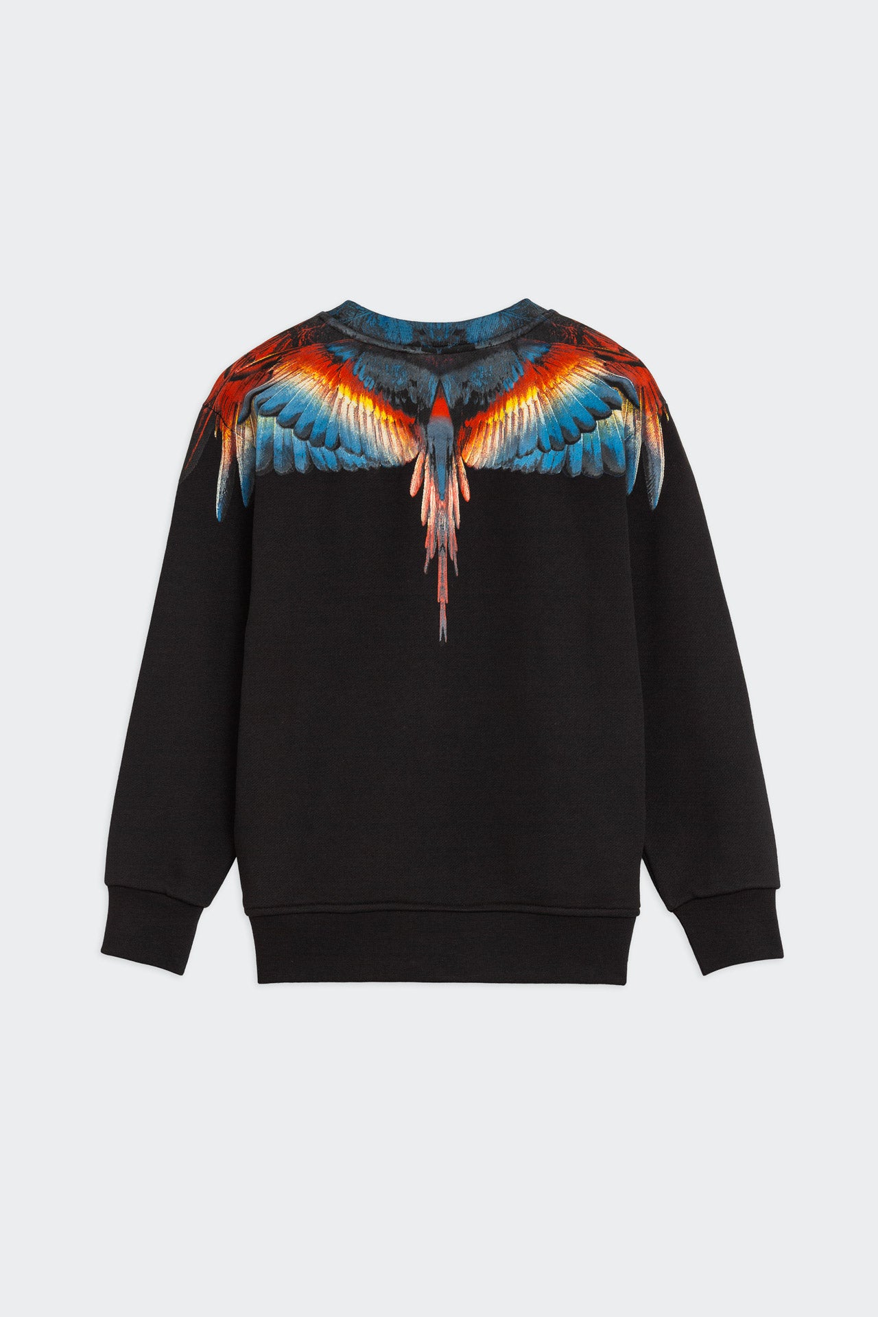 Felpa Girocollo Con Stampa Aquila