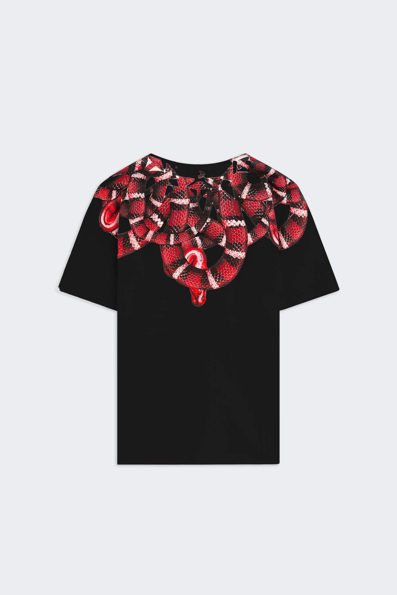 T-Shirt Con Stampa Serpenti