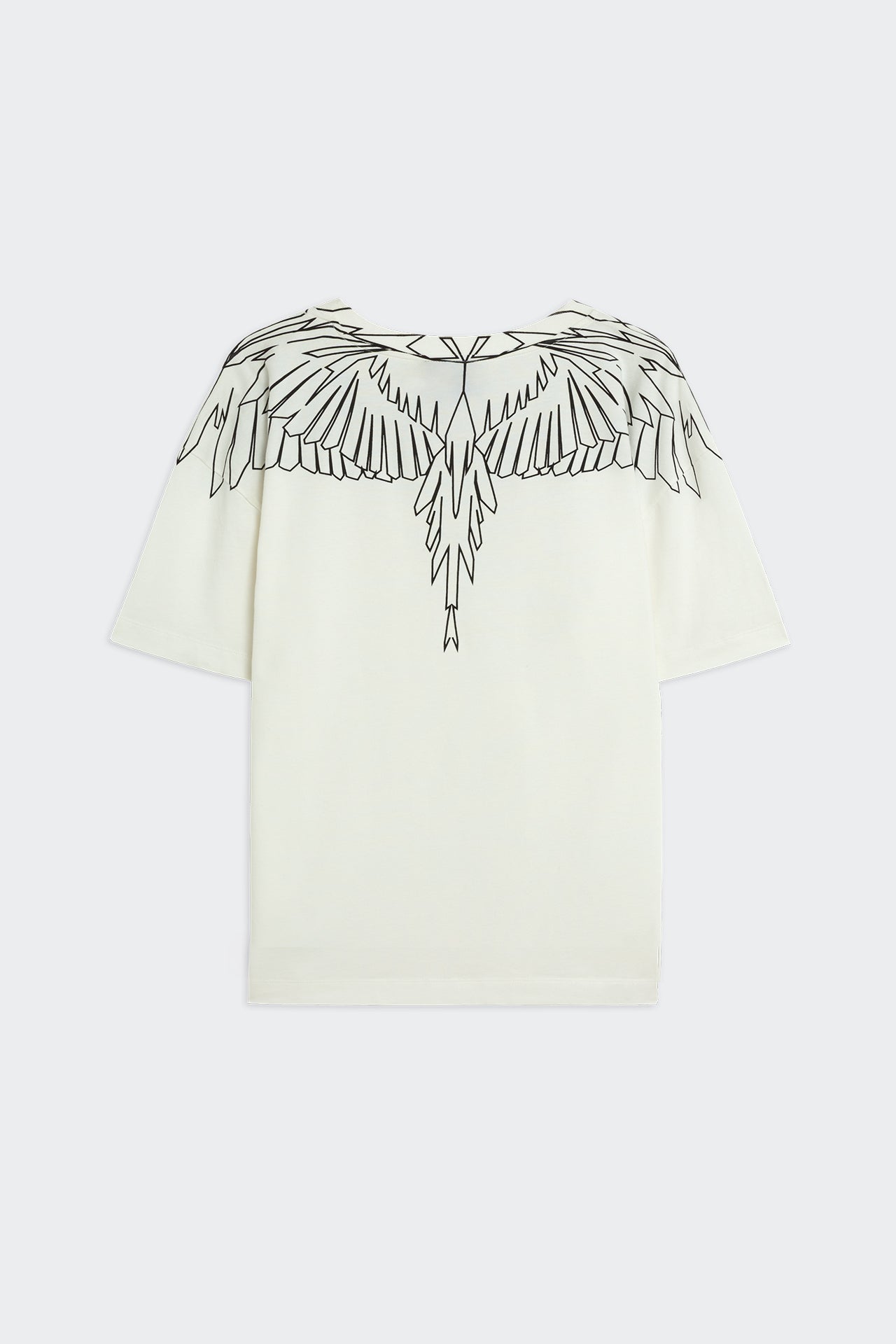 T-Shirt Con Stampa Aquila Geometrica