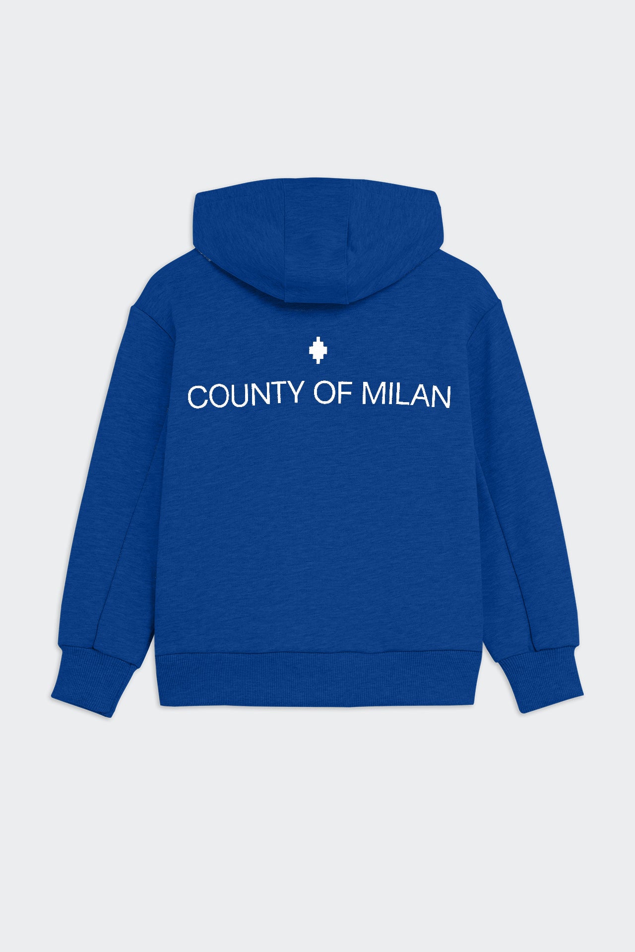 Felpa Zip Con Ricamo Logo