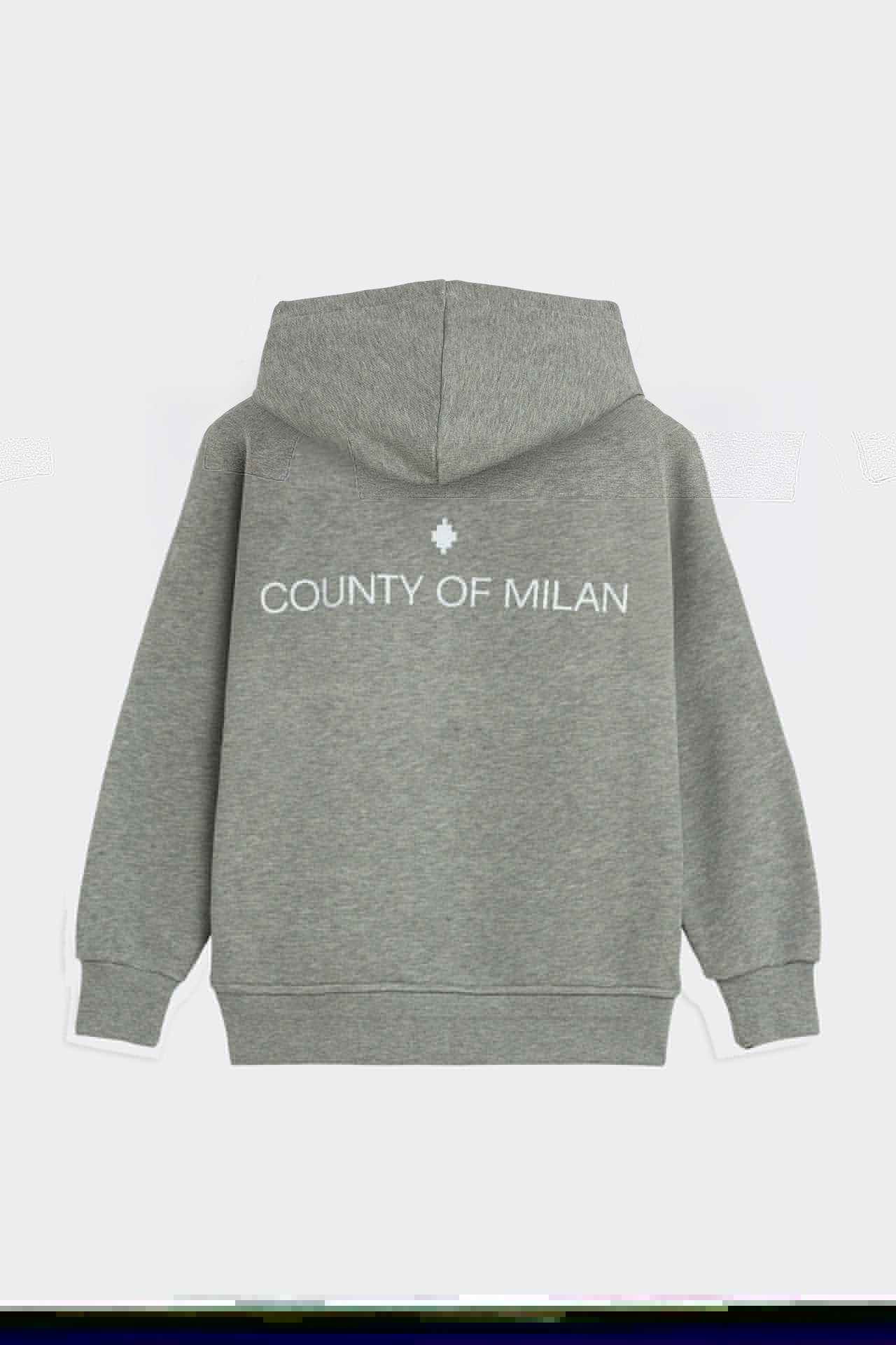 Felpa Cappuccio Con Ricamo Logo