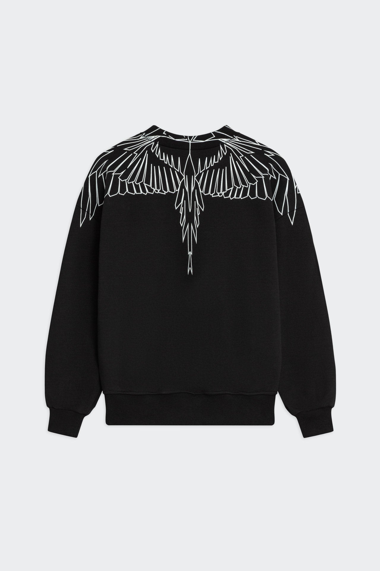 Felpa Girocollo Con Stampa Serpenti Geometrica