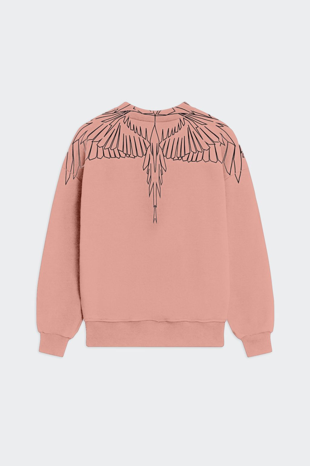 Felpa Girocollo Con Stampa Serpenti Geometrica