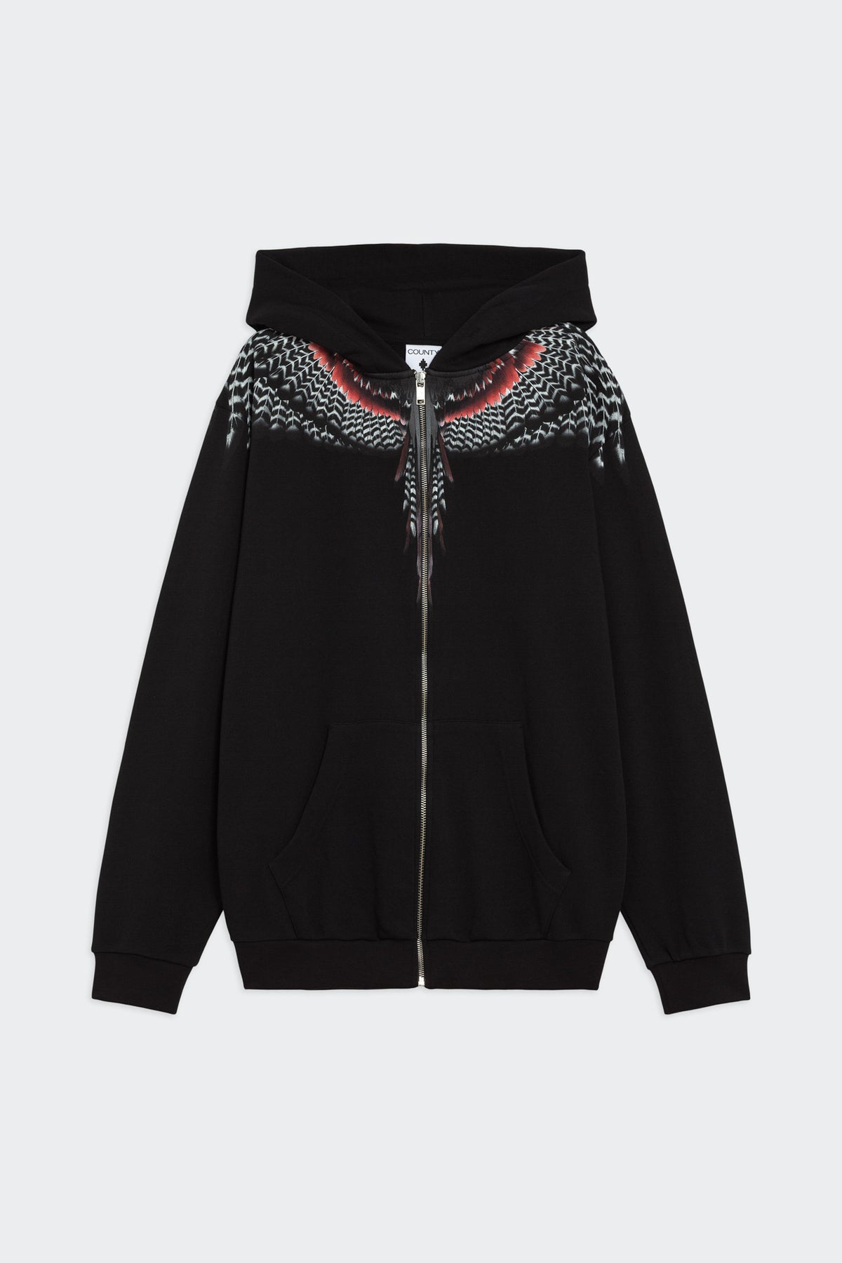 Felpa Zip Con Stampa Ali
