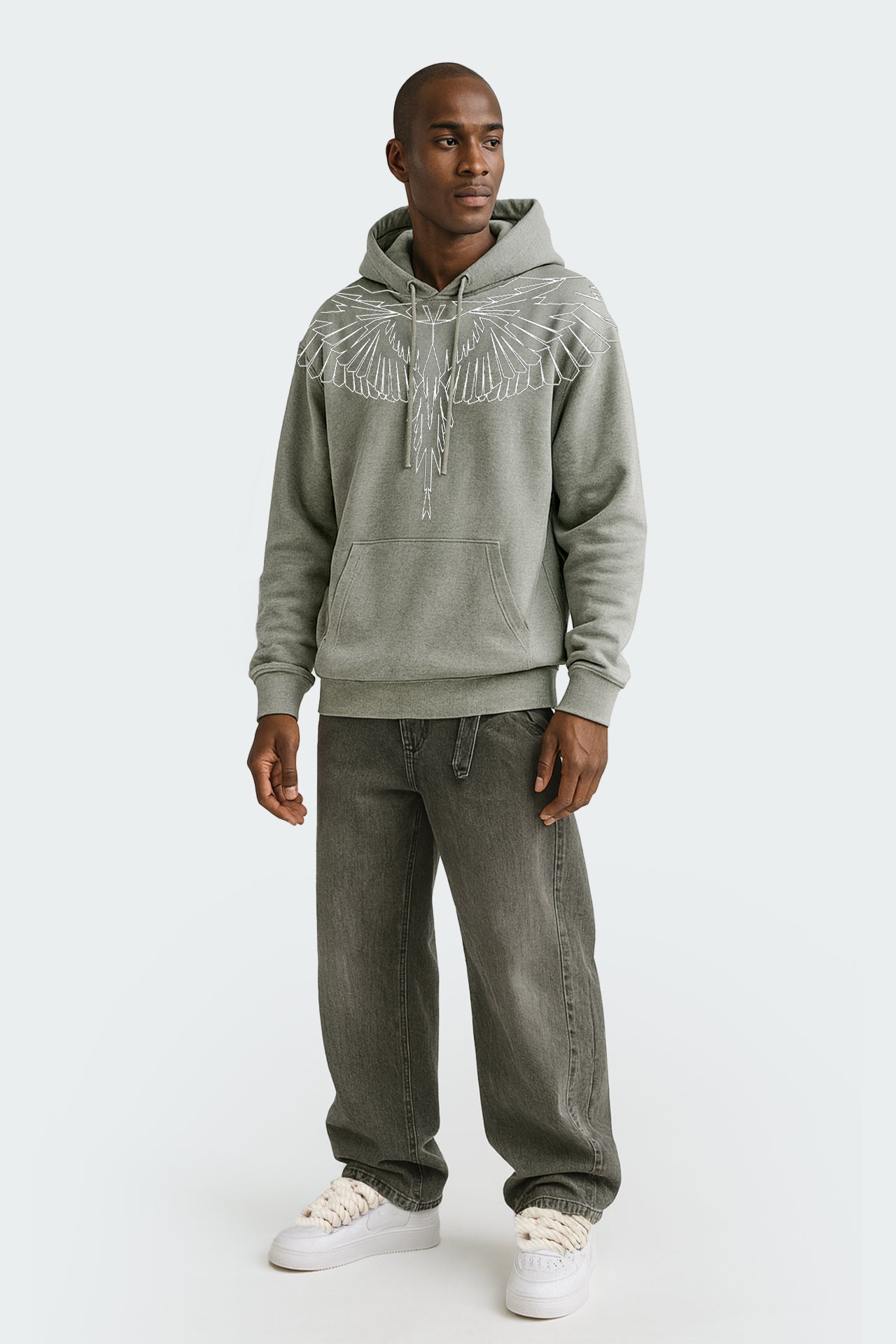 Multiply Apparel OVERSIZE UNITY - Felpa Con Cappuccio - Ultimate Grey/grigio - Foto 9