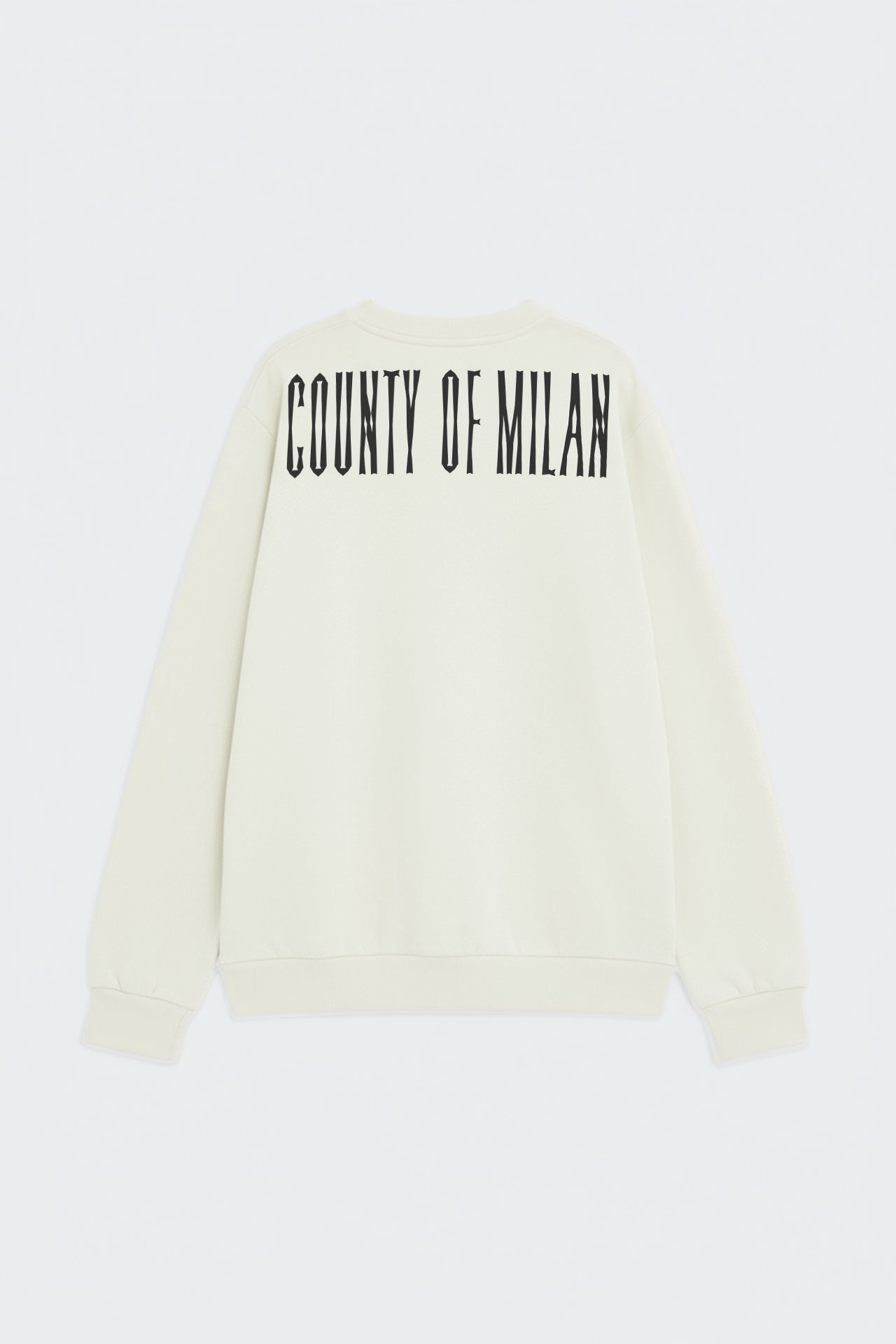 Felpa Girocollo con Stampa Logo