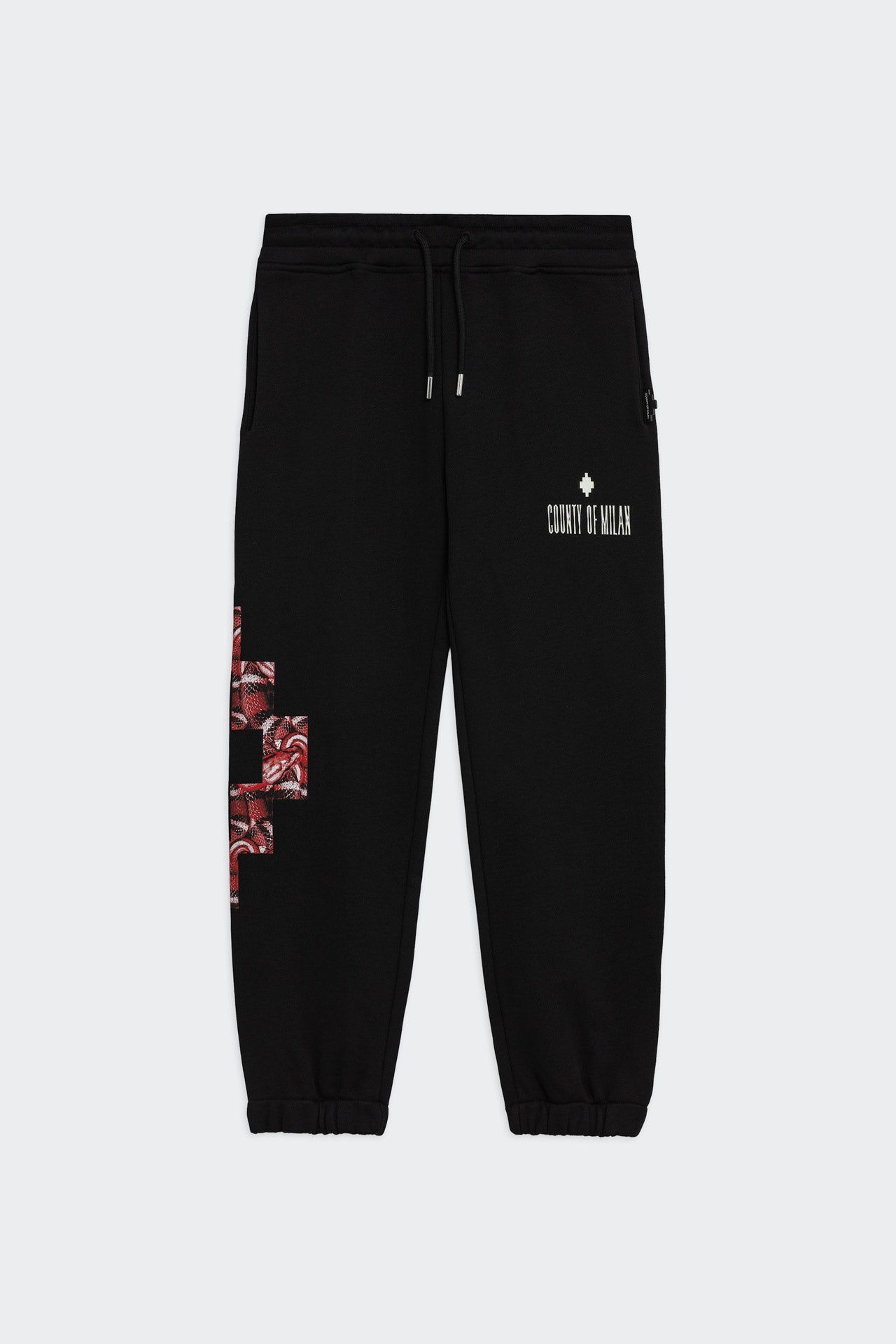Pantaloni In Felpa Con Stampa Serpente
