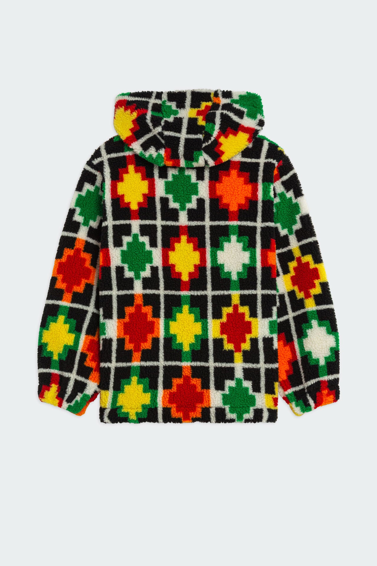 Giacca Con Cappuccio In Ecofour Stampata