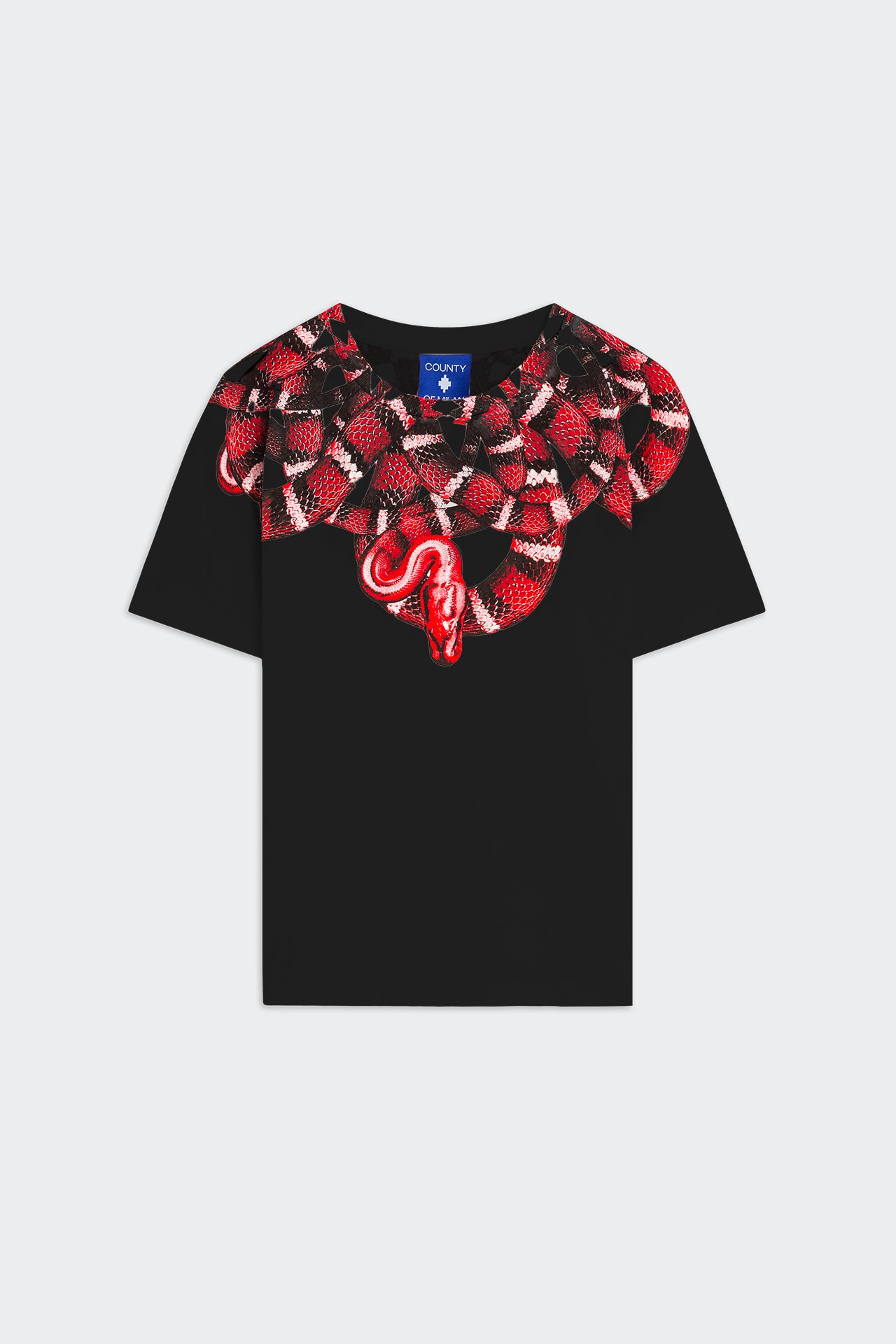 T-Shirt Con Stampa Serpenti