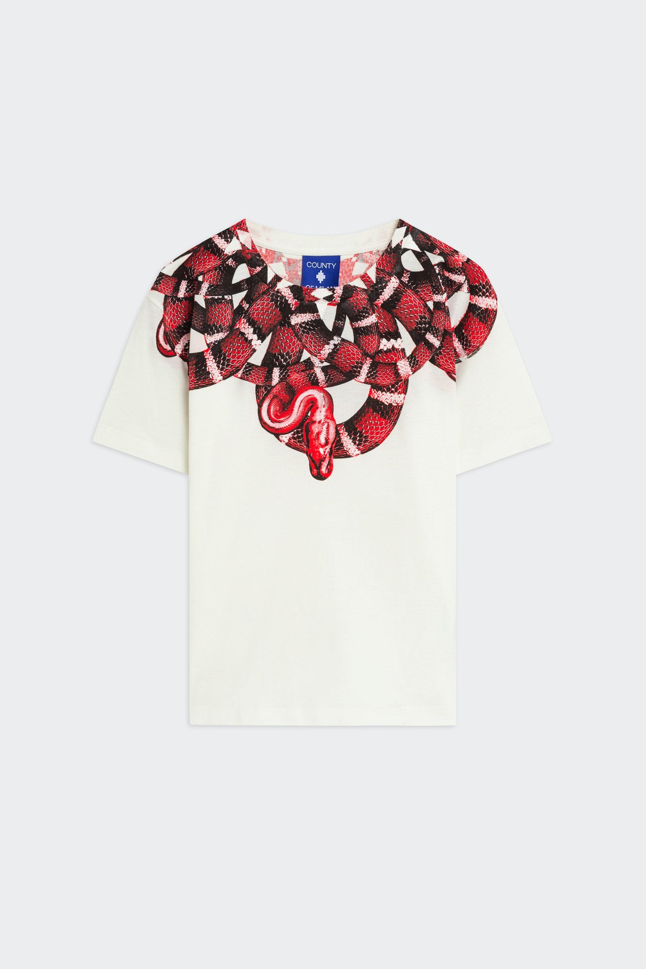 T-Shirt Con Stampa Serpenti