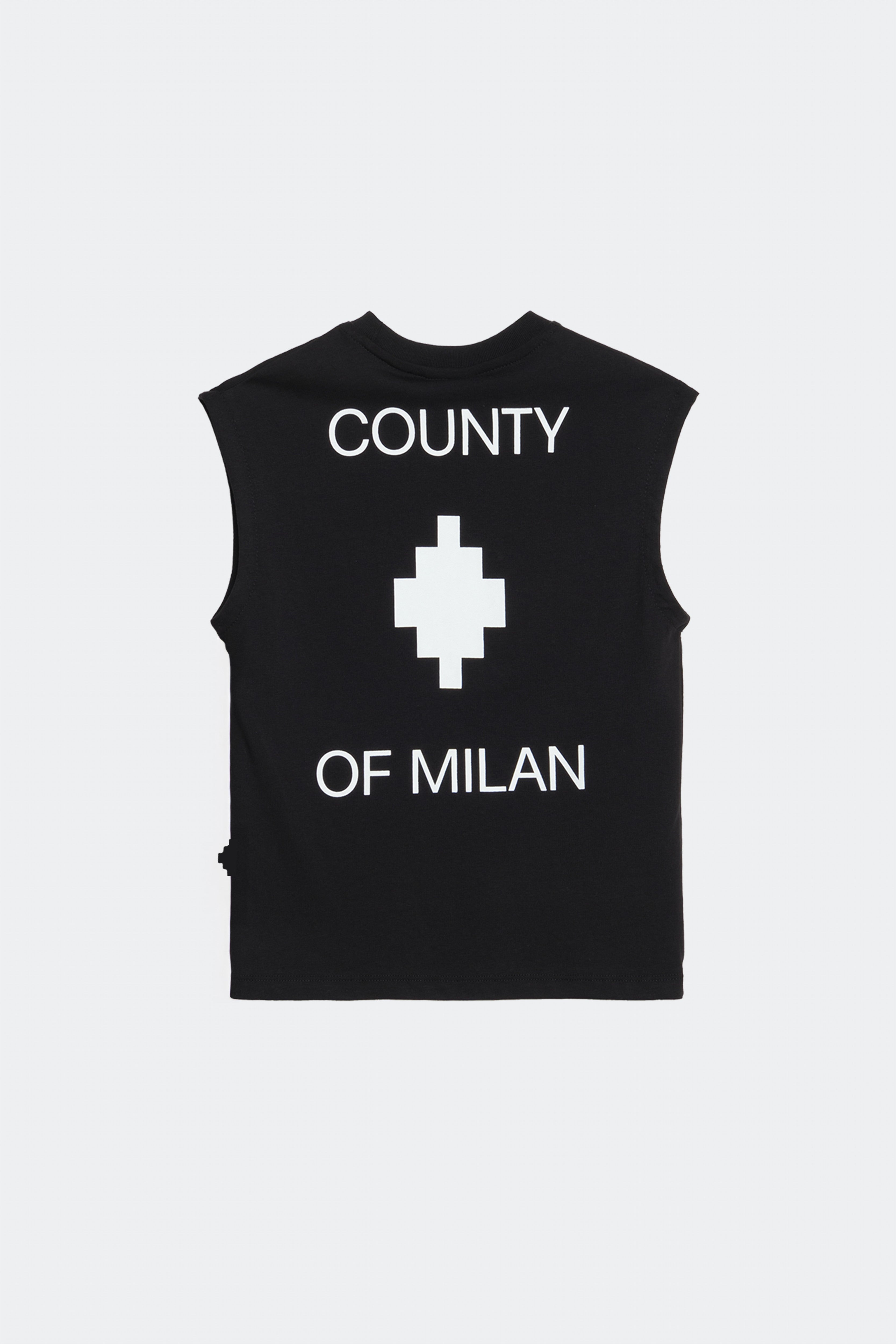 T-Shirt Smanicata Con Logo