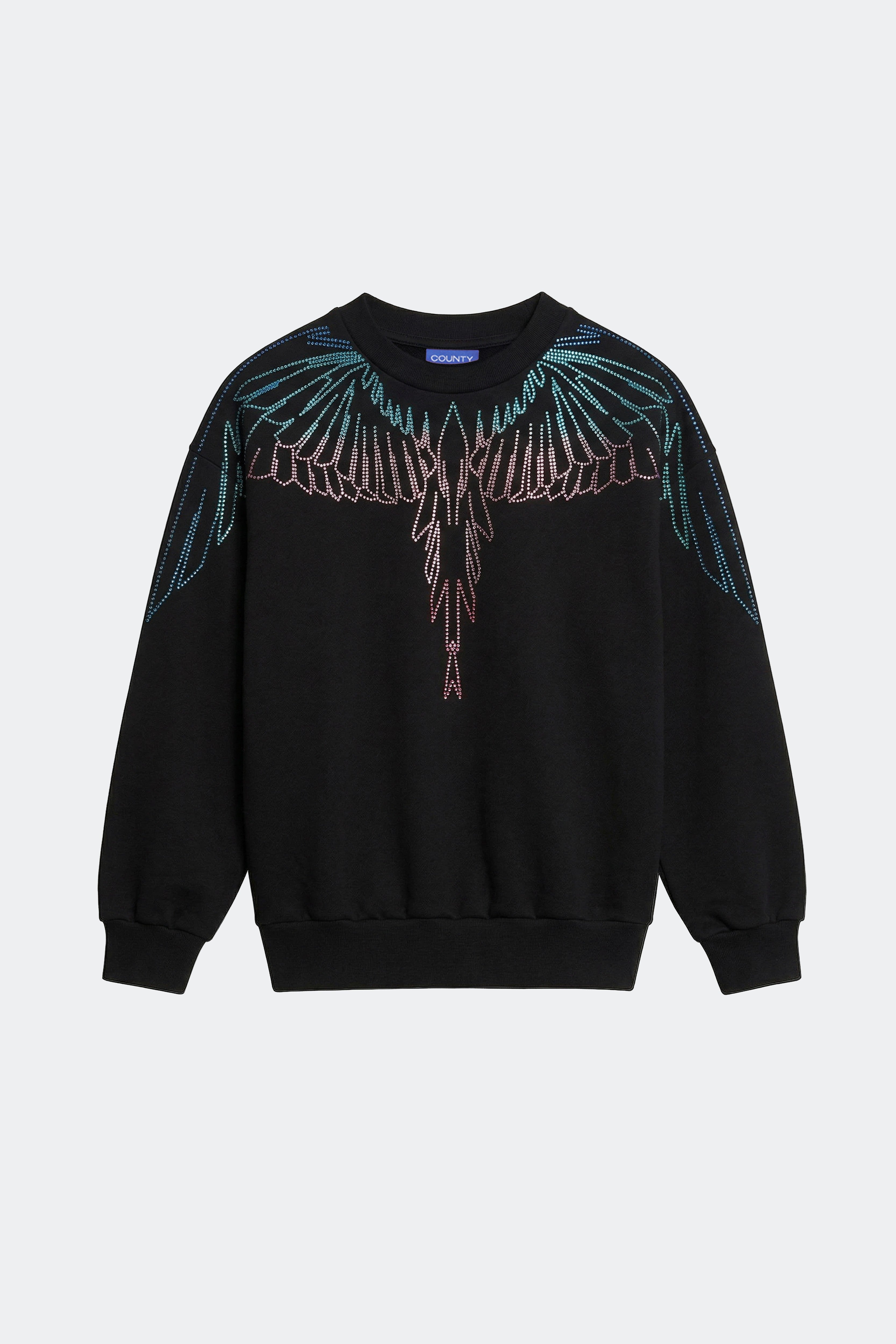 Felpa In Cotone Con Ali