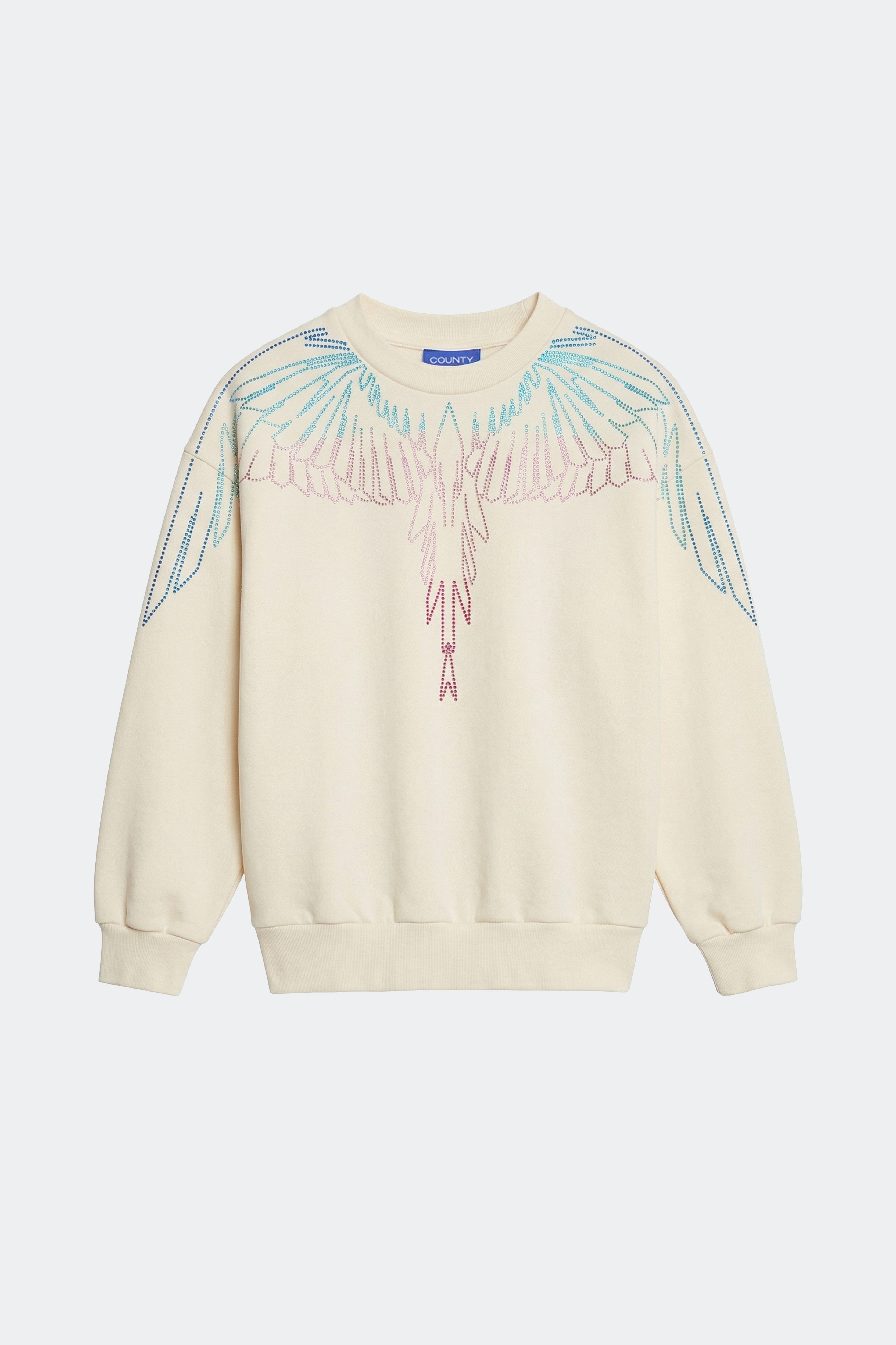 Felpa In Cotone Con Ali