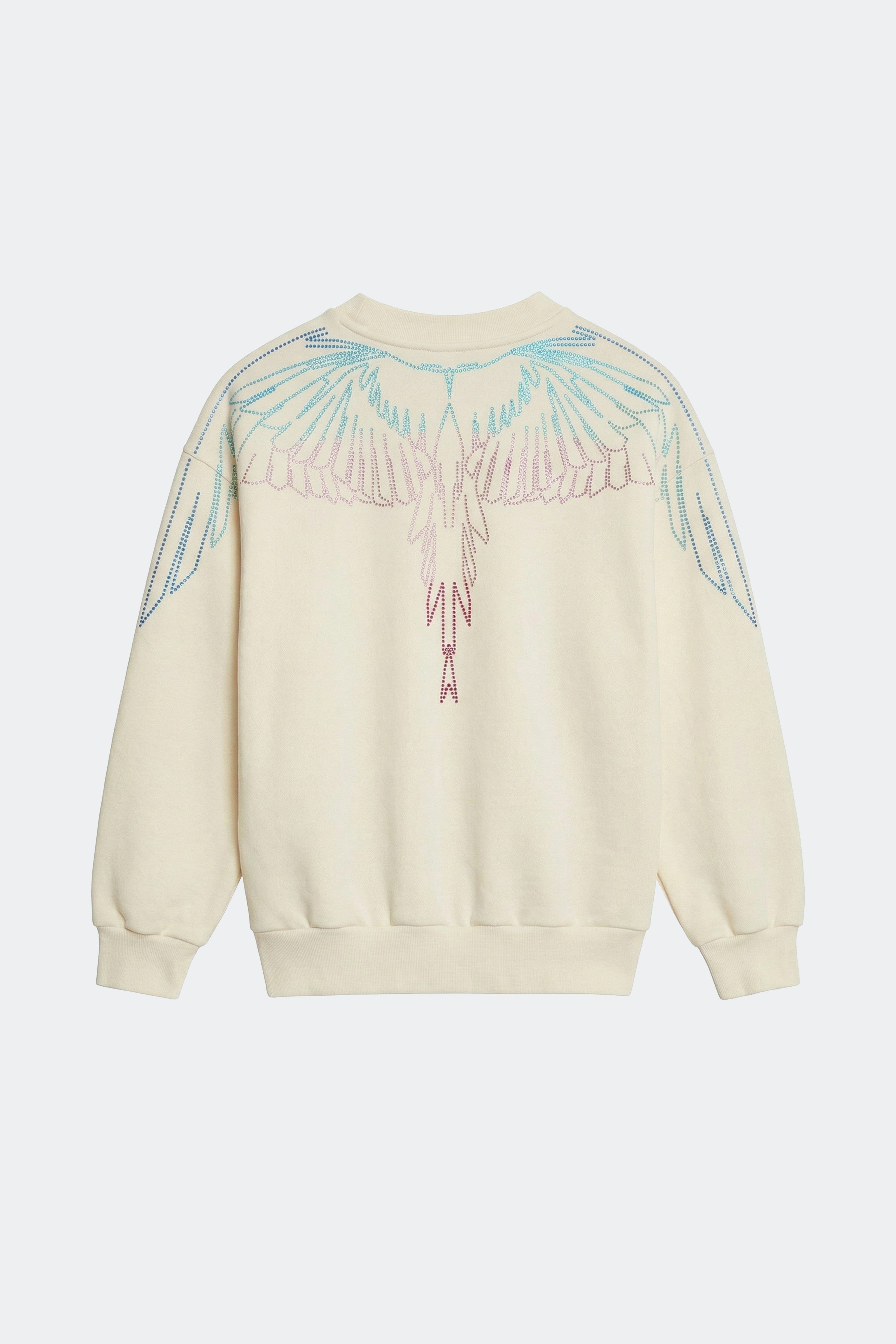 Felpa In Cotone Con Ali