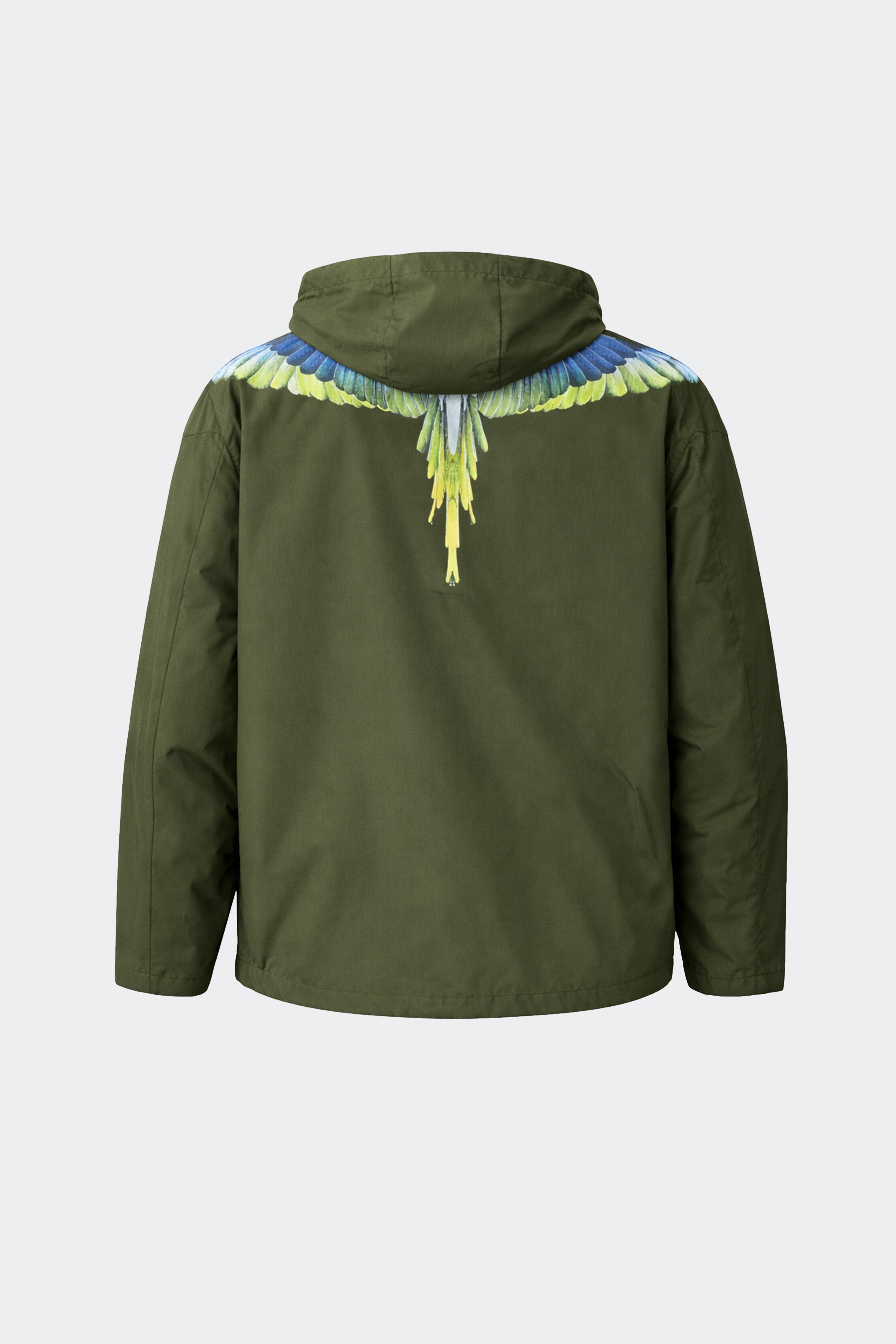 Giacca In Nylon Con Stampa Ali