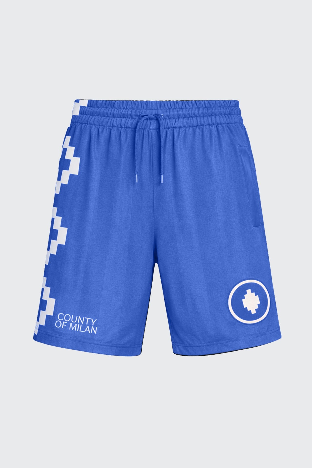 Bermuda In Tessuto Con Stampa Logo