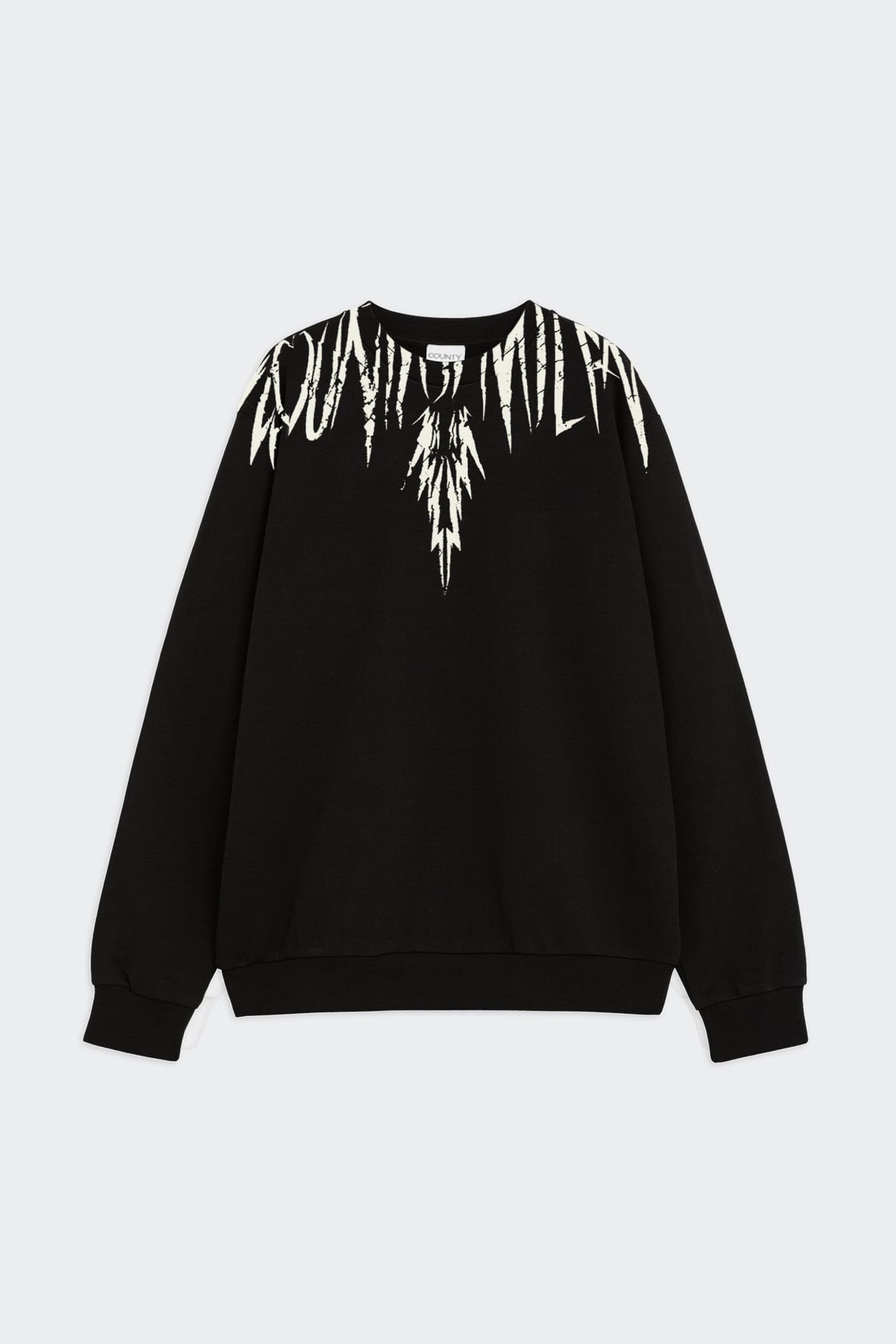 Felpa Girocollo Con Stampa Logo