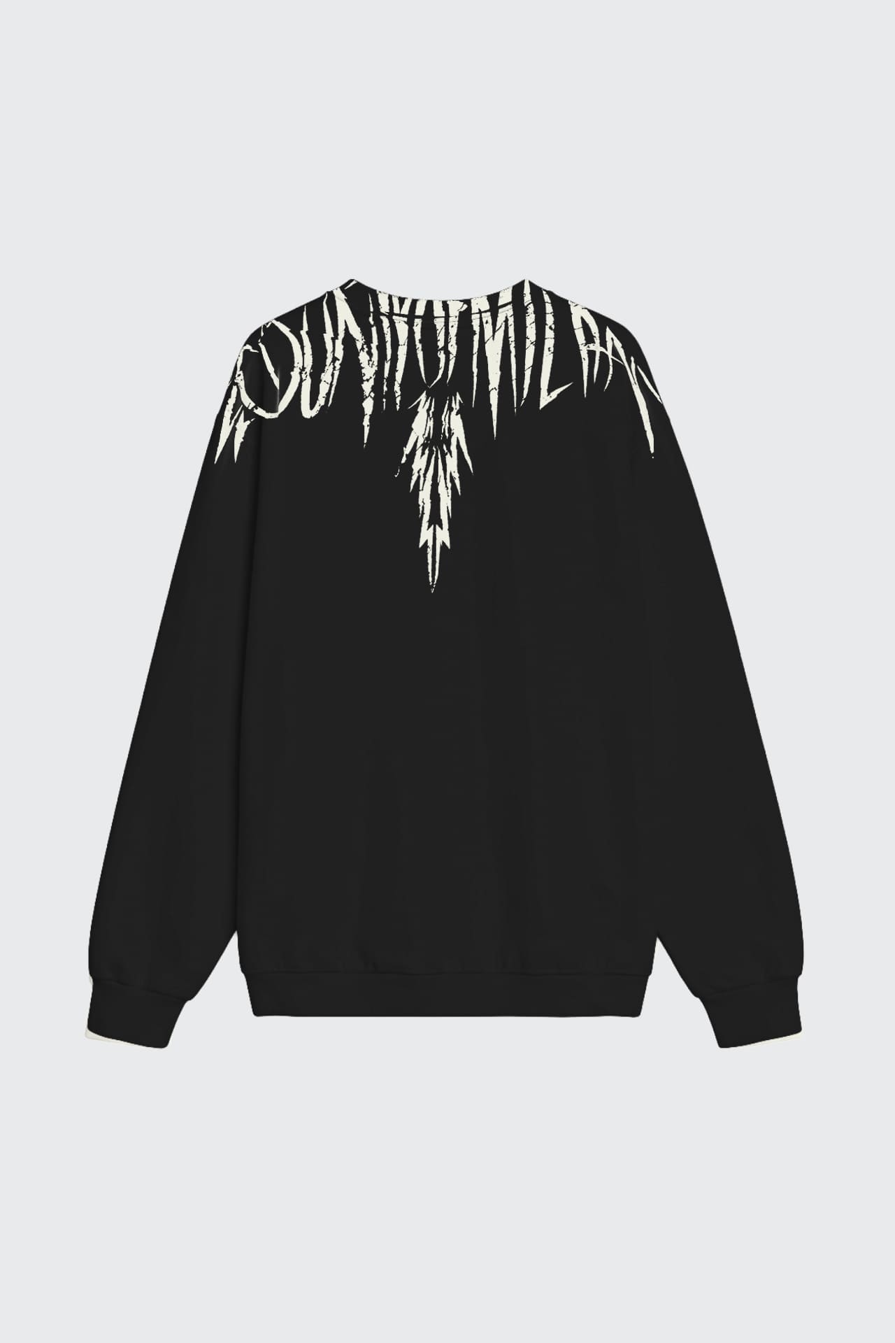 Felpa Girocollo Con Stampa Logo