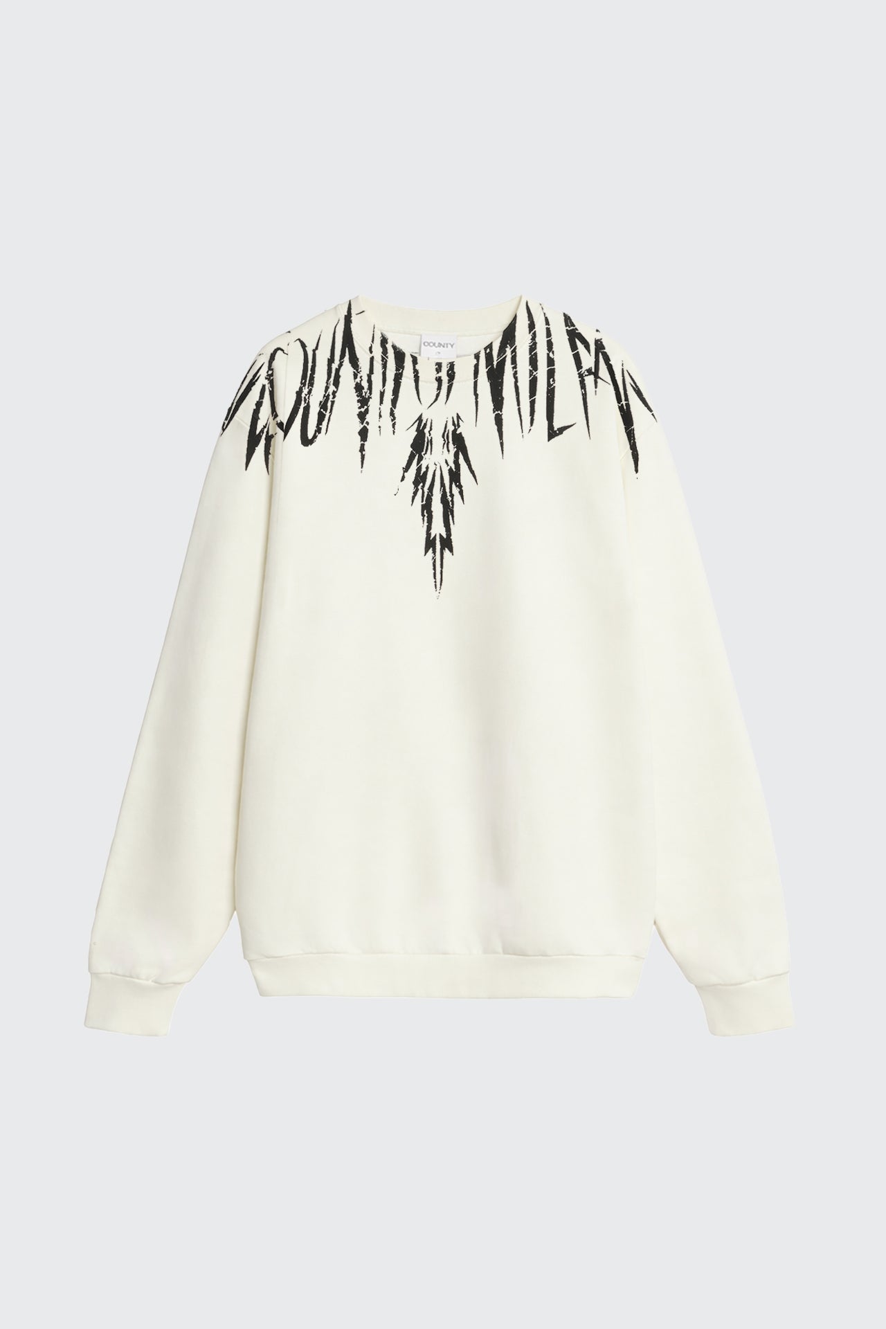 Felpa Girocollo Con Stampa Logo