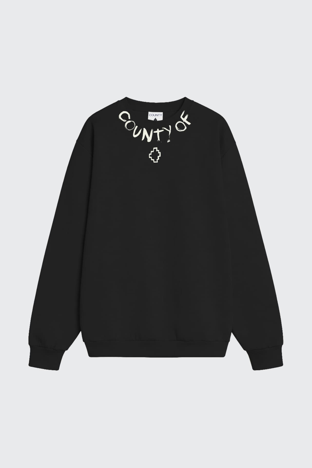 Felpa Girocollo Con Stampa Logo