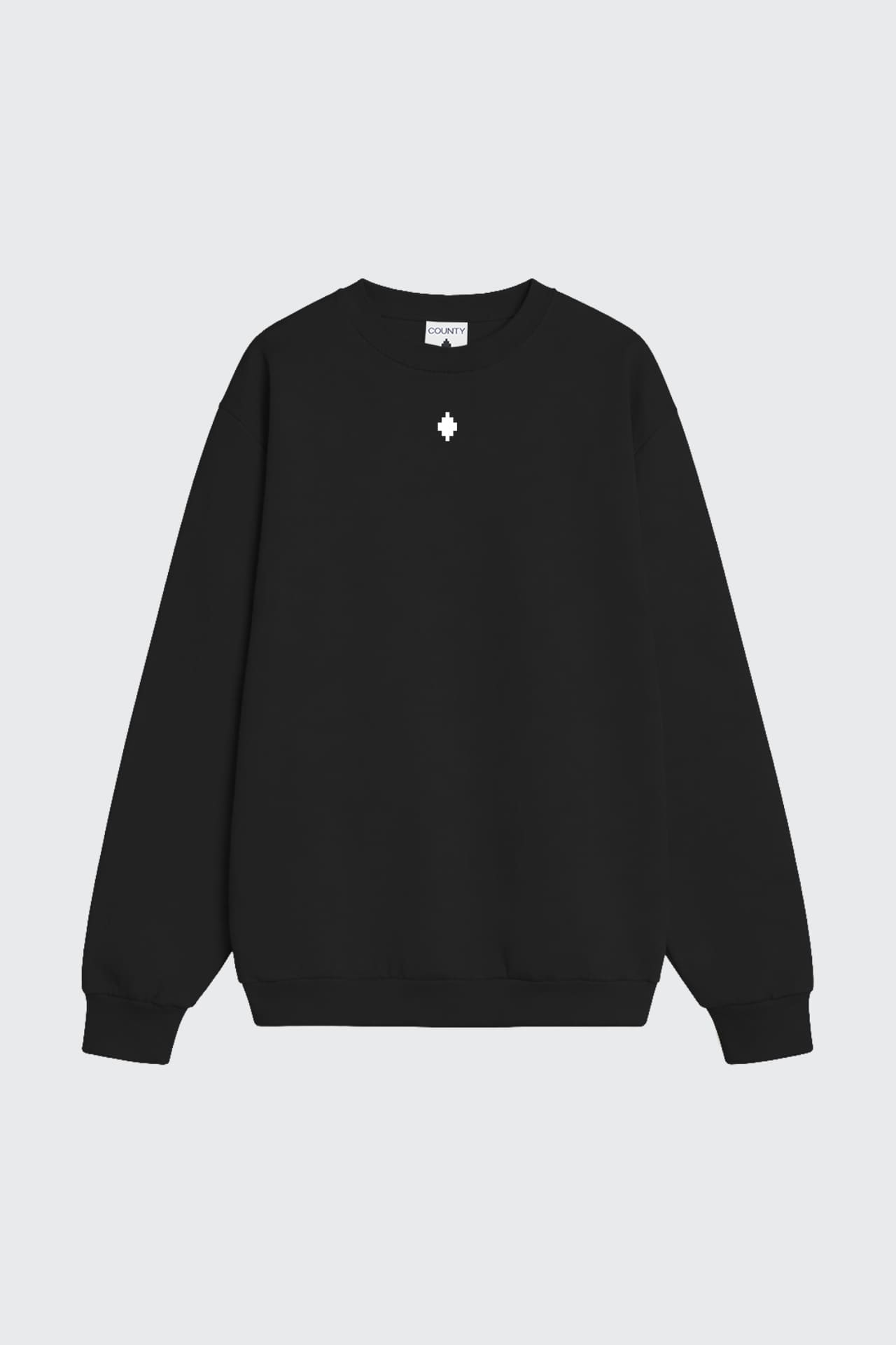 Felpa Girocollo Con Stampa Logo