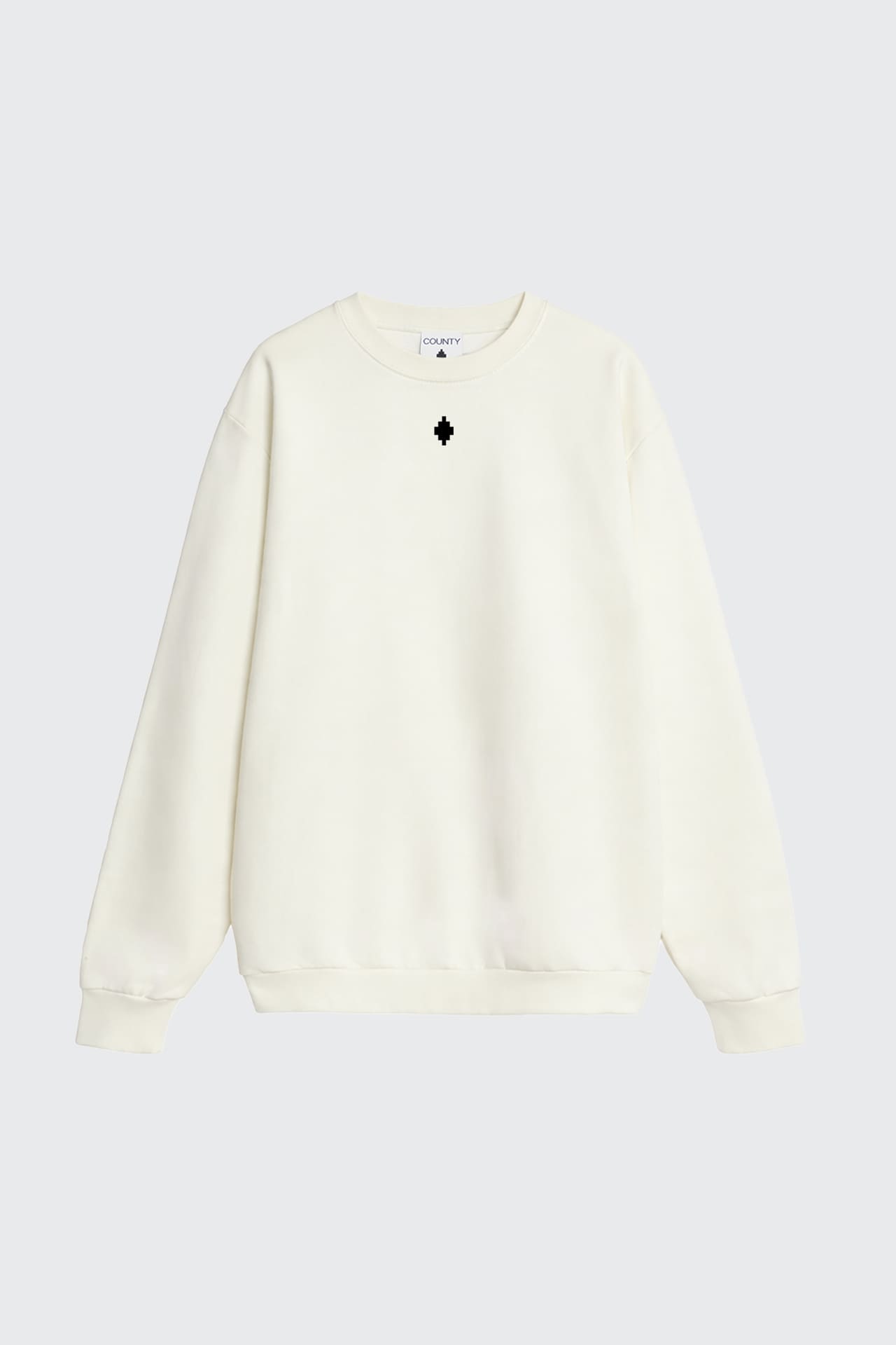 Felpa Girocollo Con Stampa Logo