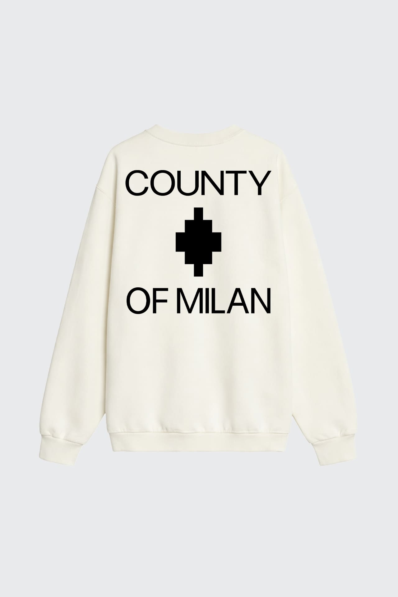 Felpa Girocollo Con Stampa Logo