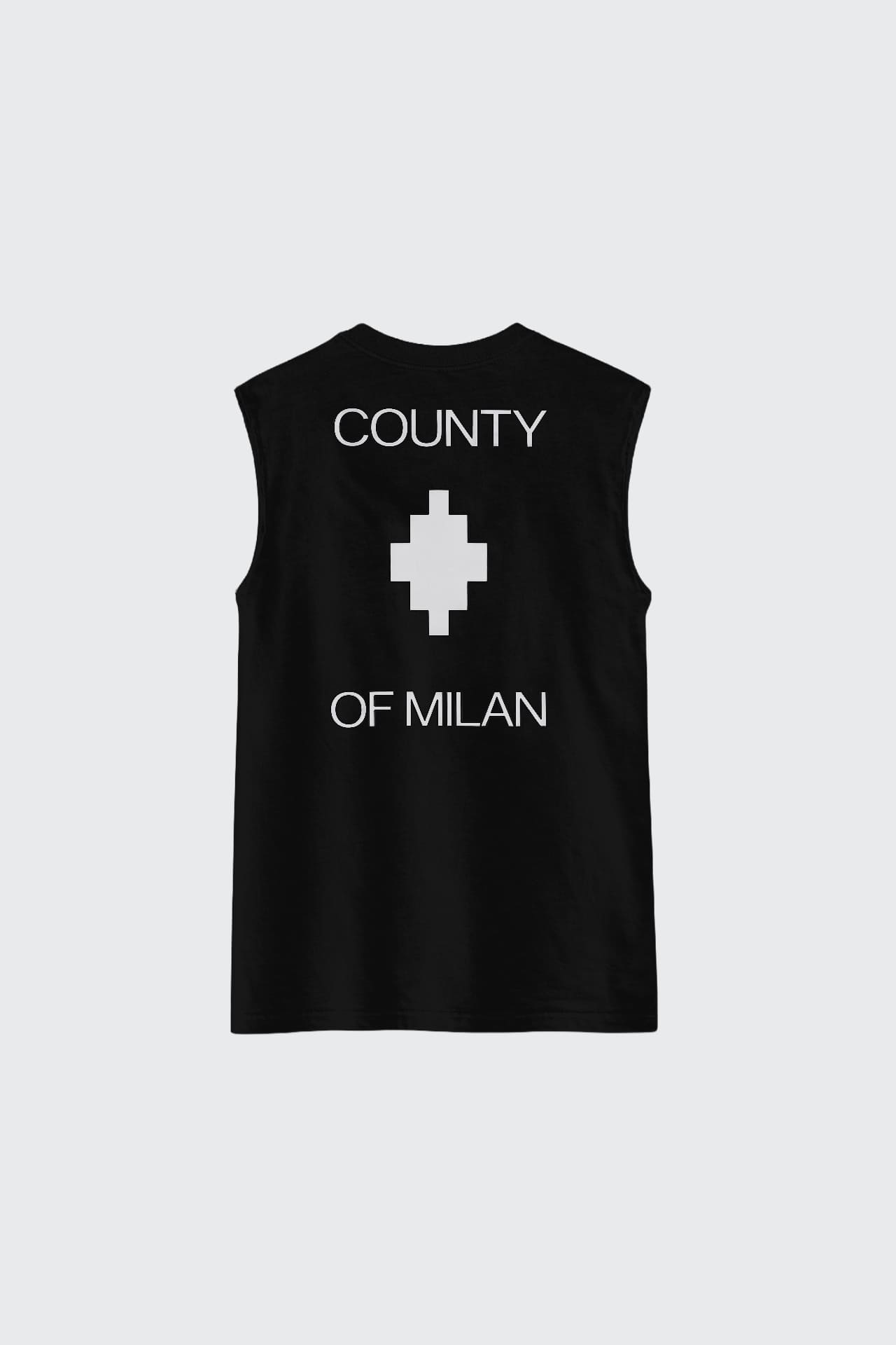 T-Shirt Smanicata Con Stampa Logo