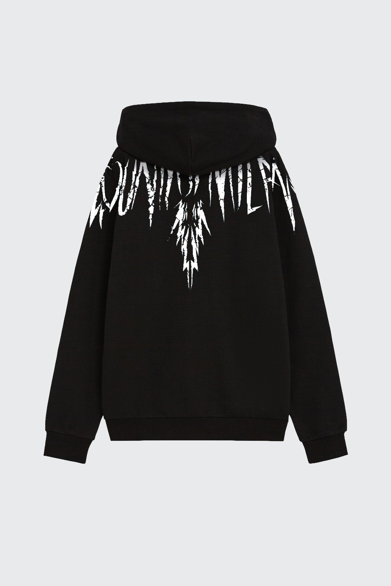 Felpa Zip Con Stampa Logo